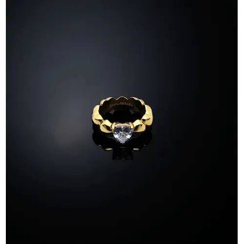 Anello Chiara Ferragni Brand Cuoricino