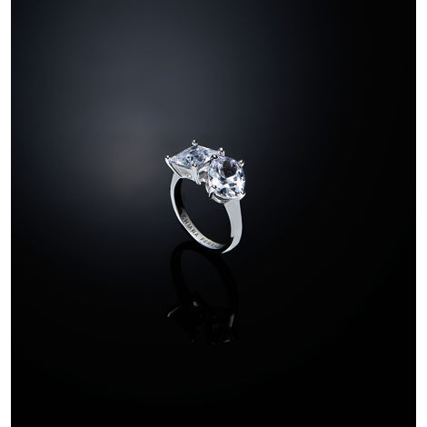 Anello Chiara Ferragni Princess con zirconi misura 16