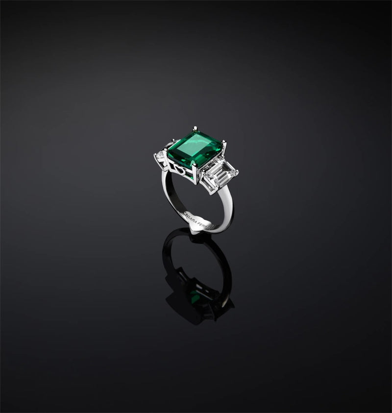 Anello Chiara Ferragni Brand Emerald