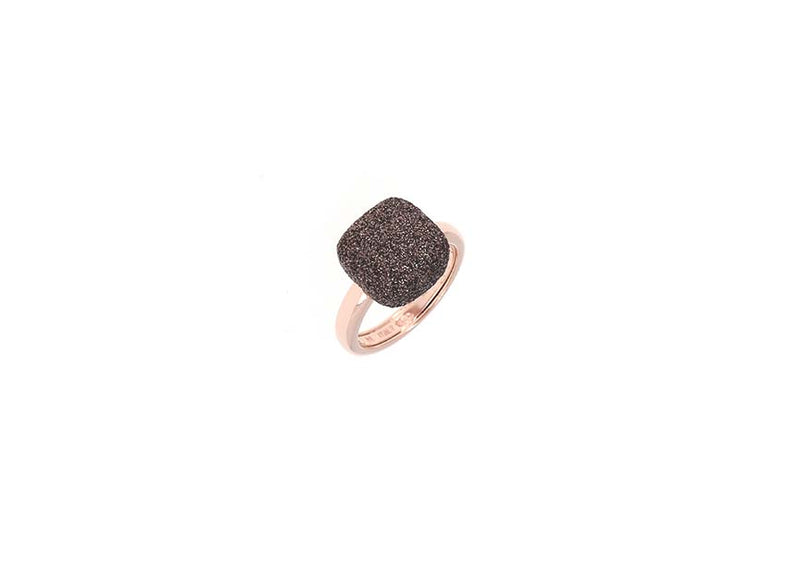 Anello Pesavento Polvere di Sogni in argento laminato rosa