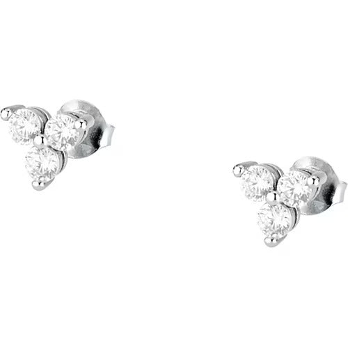 Orecchini Morellato in argento con zirconi