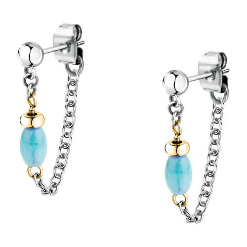 Orecchini Morellato Colori con pietre azzurre