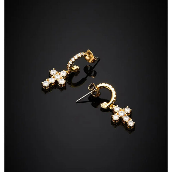 Orecchini Chiara Ferragni Brand Croci