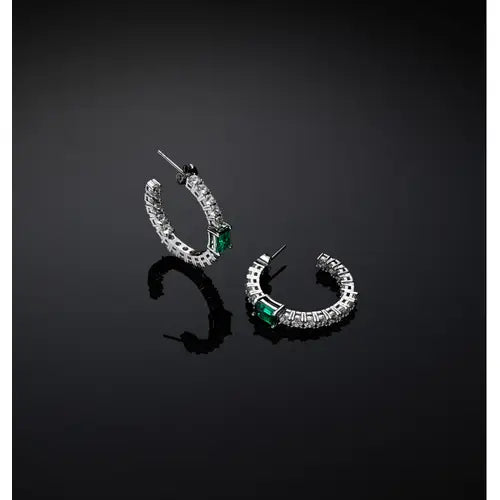 Orecchini Chiara Ferragni Brand Emerald