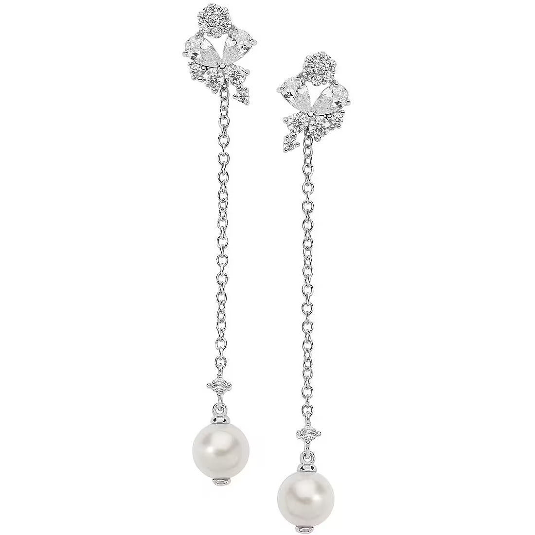 Orecchini Comete Farfalle in argento