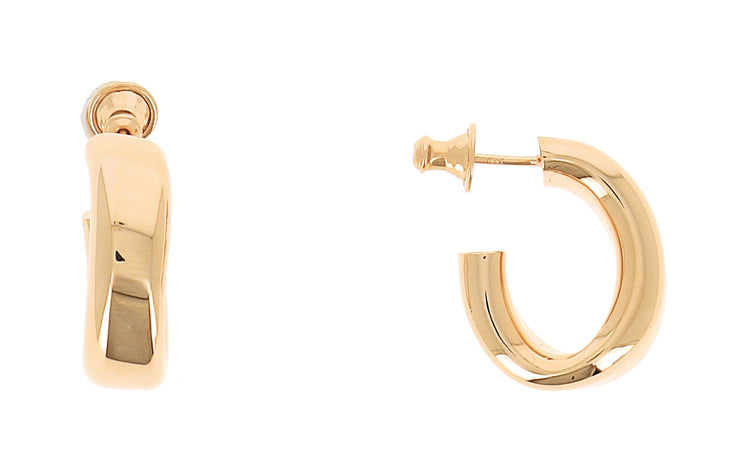 Orecchini Pesavento Forever Chic in argento laminato giallo