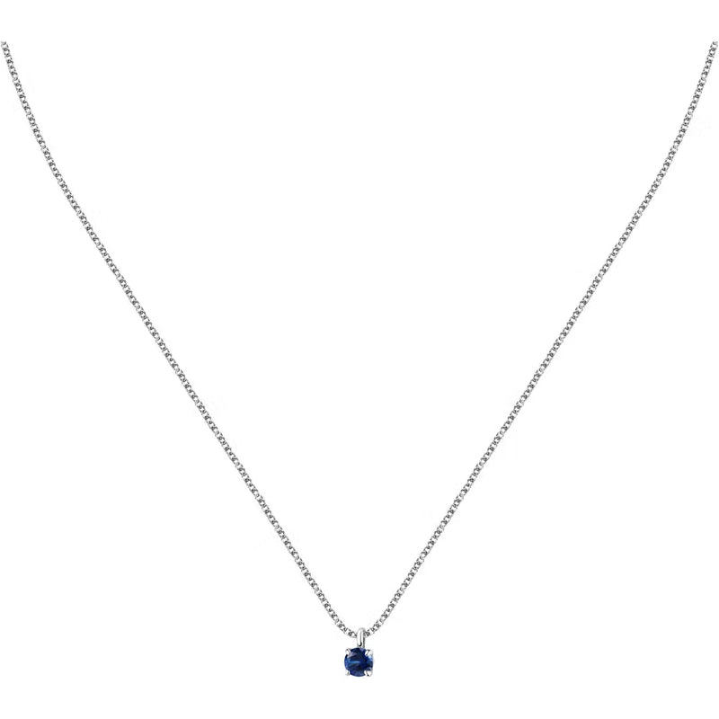 Collana Morellato Tesori con zircone blu