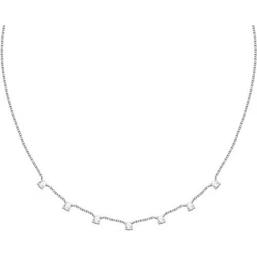 Collana Morellato Tesori in argento con zirconi