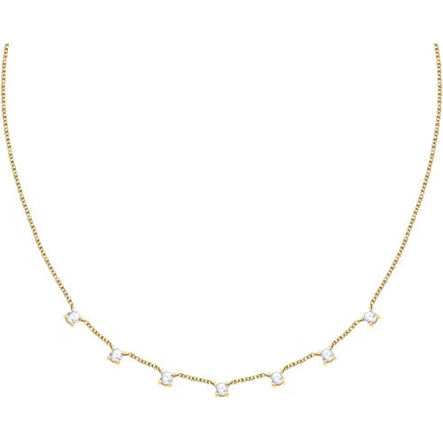 Collana Morellato Tesori in argento con zirconi