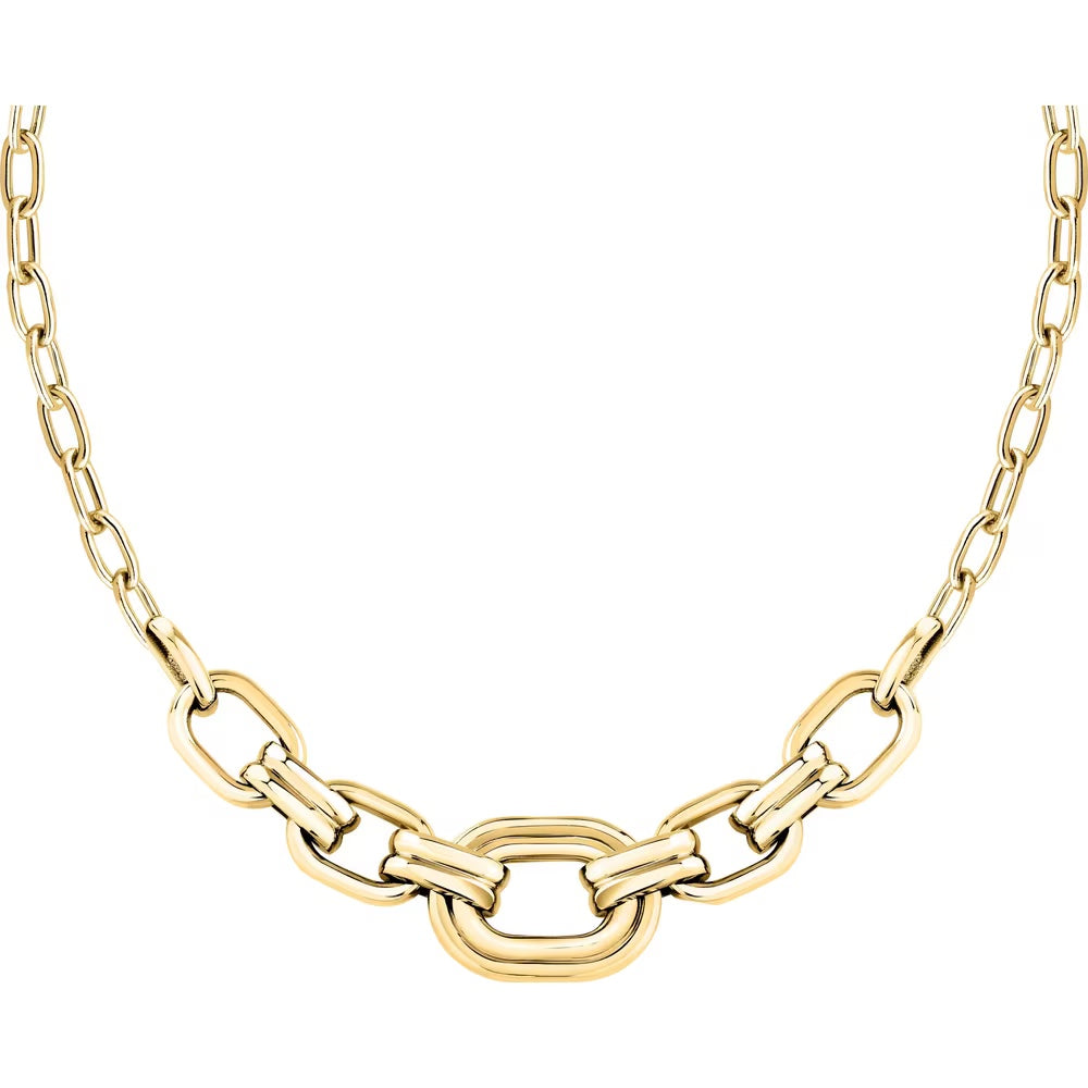 Collana Morellato Vintage laminata giallo