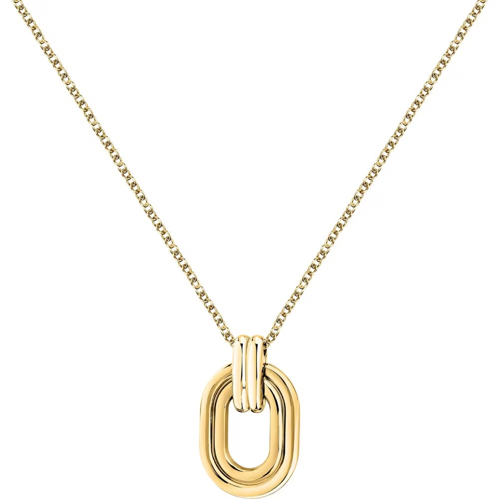 Collana Morellato Vintage laminata giallo