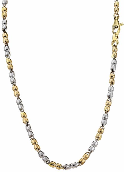Collana Zancan in oro bianco e rosa