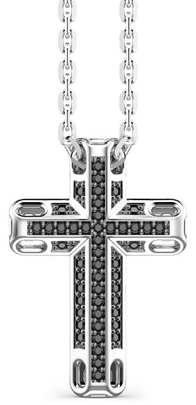 Collana Zancan in argento con croce