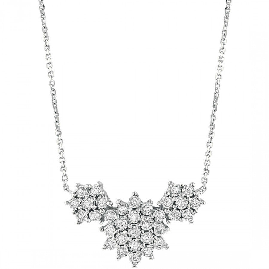 Girocollo Bliss Elisir in oro bianco con diamanti