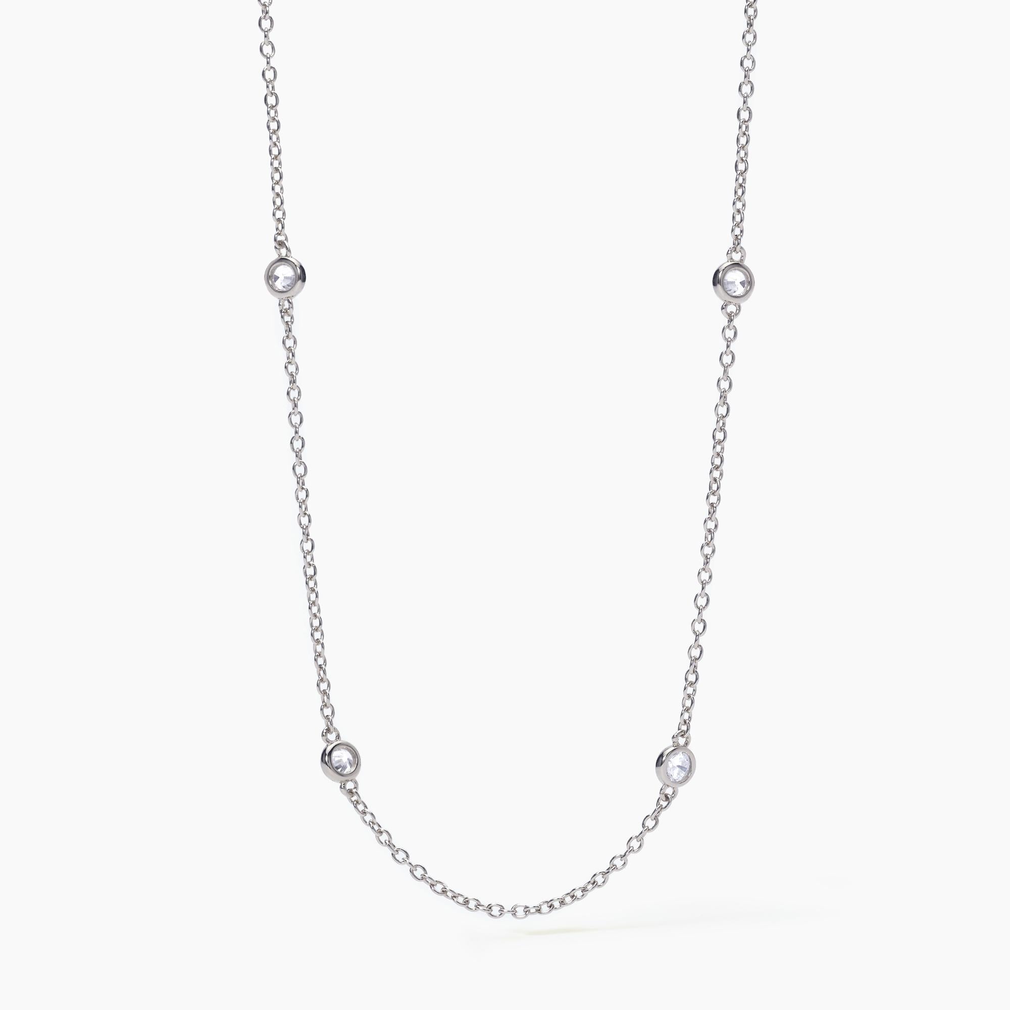 Girocollo Mabina Spotlight in argento