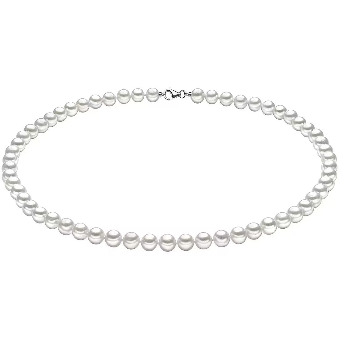 Collana Comete Perle in oro bianco