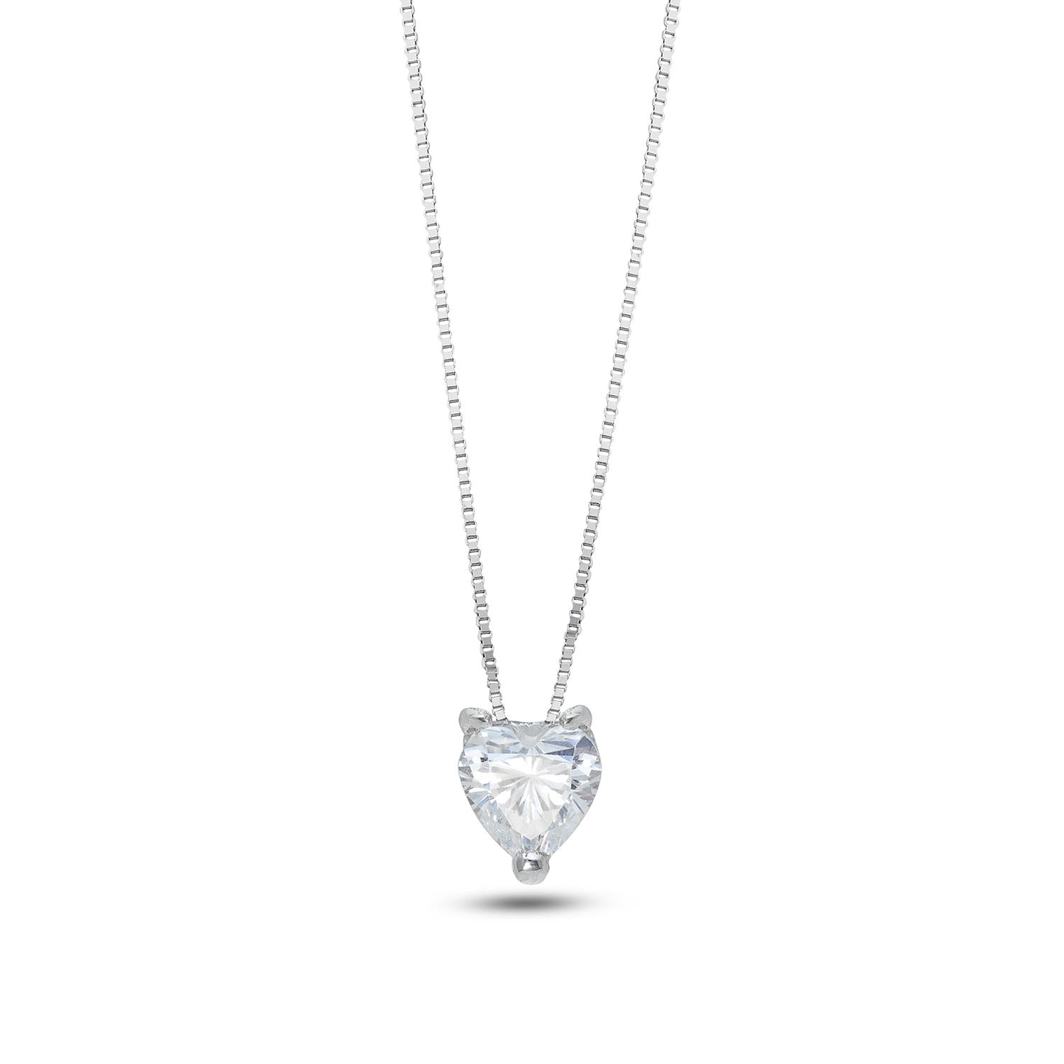 Girocollo Ambrosia in Oro bianco 18 k con Zirconi bianchi