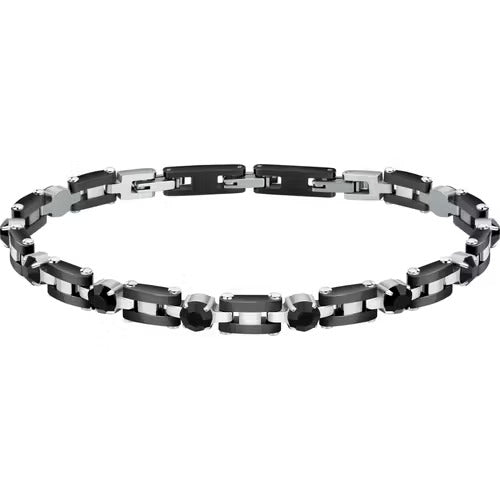 Bracciale Morellato Urban con pietre nere