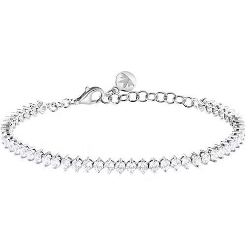 Bracciale Morellato Tesori tennis in argento con zirconi