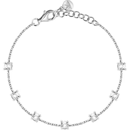 Bracciale Morellato Tesori in argento con zirconi