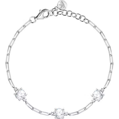 Bracciale Morellato Tesori in argento con zirconi