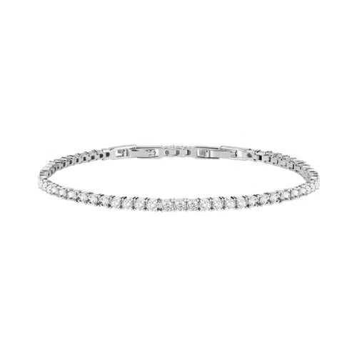 Bracciale Morellato Tesori tennis in argento con zirconi