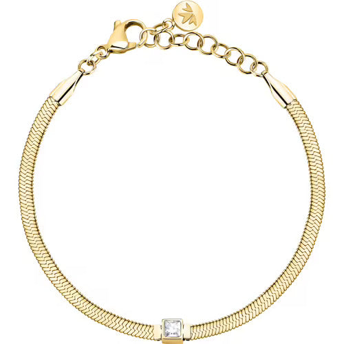 Bracciale Morellato Gioia con cristallo bianco