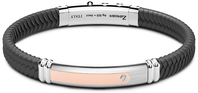 Bracciale Zancan in argento e oro rosa