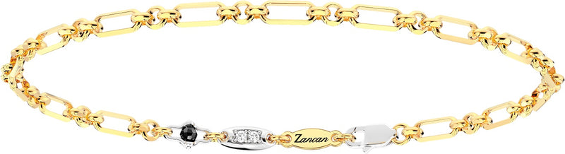 Bracciale Zancan in oro giallo con diamanti