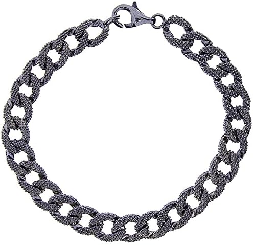 Bracciale Bliss Royale in argento brunito