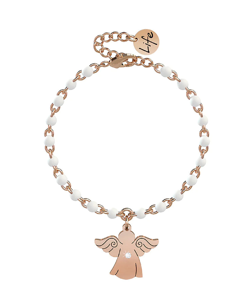 Bracciale Kidult Spirituality con angelo