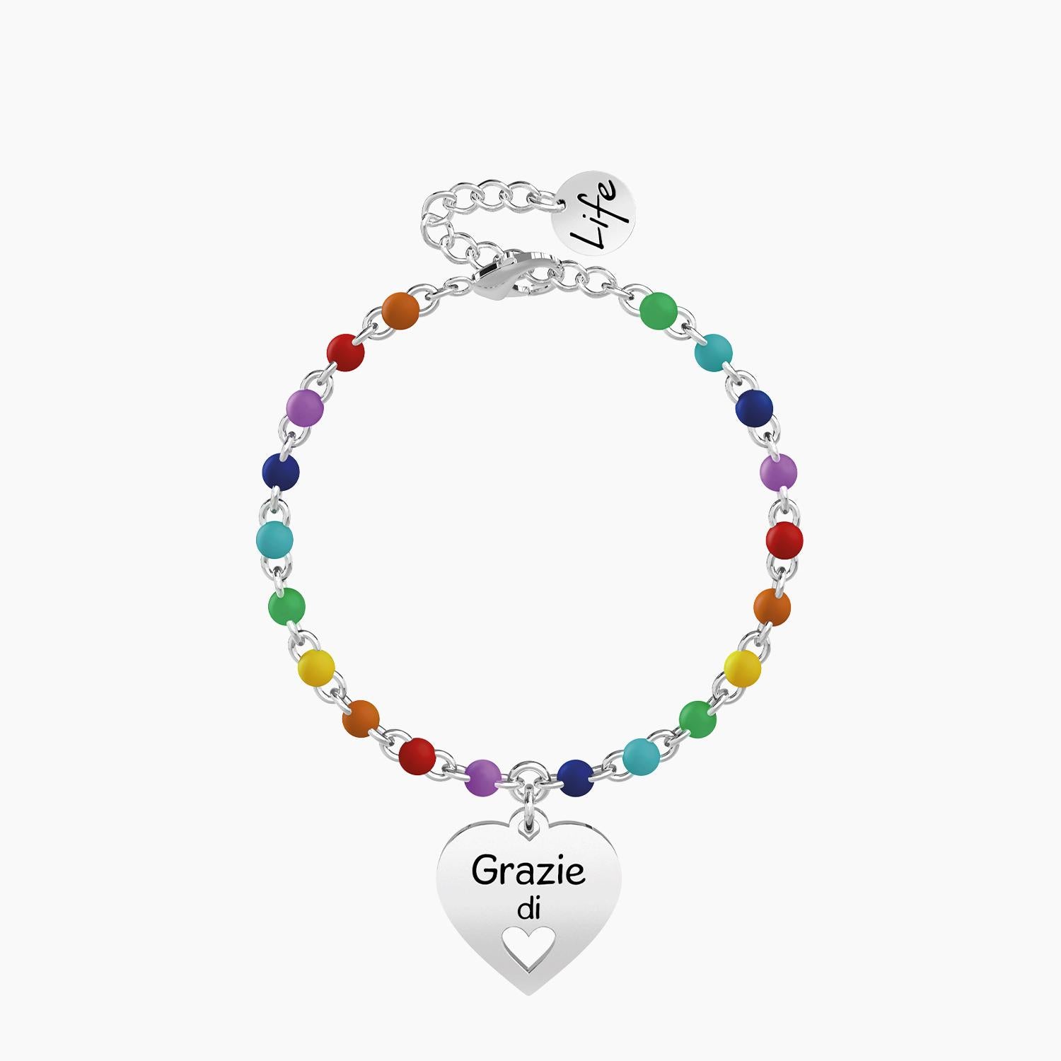 Bracciale Kidult Special Moments grazie di cuore