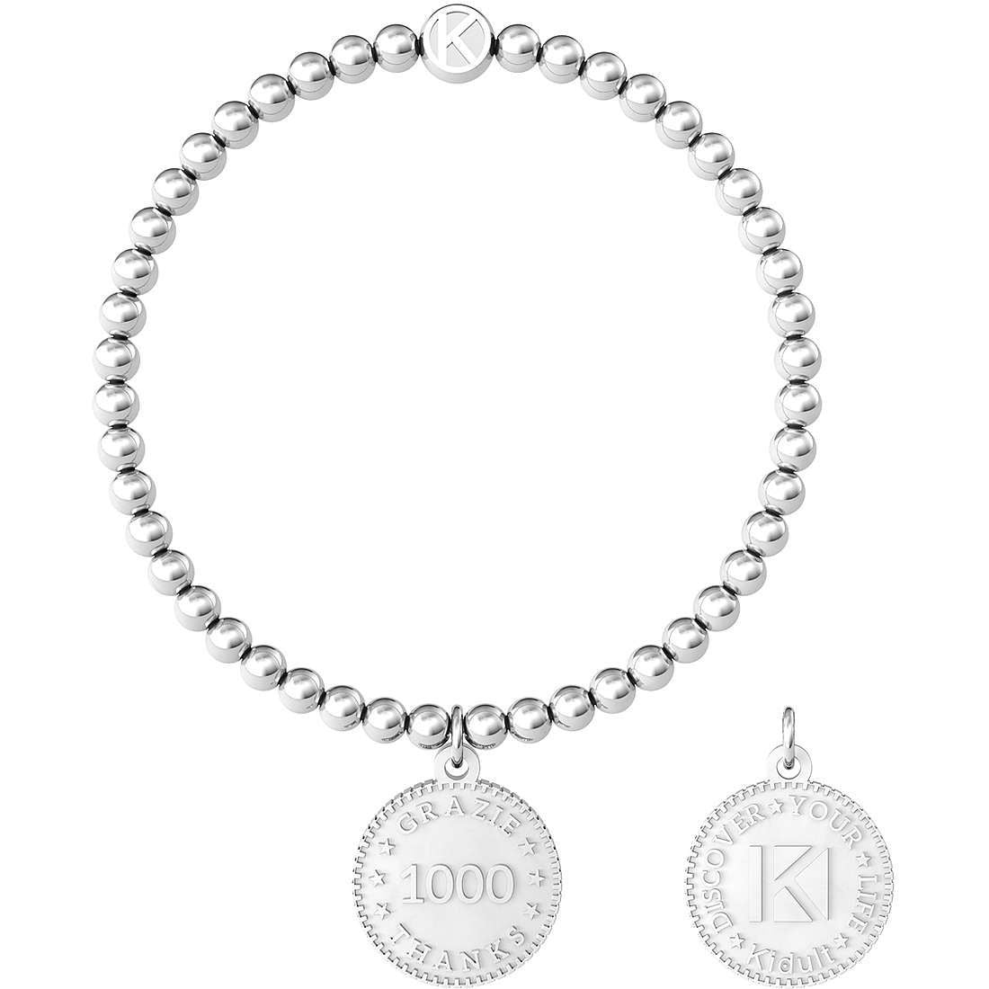 Bracciale Kidult Love Non una ma dieci, cento, mille volte grazie