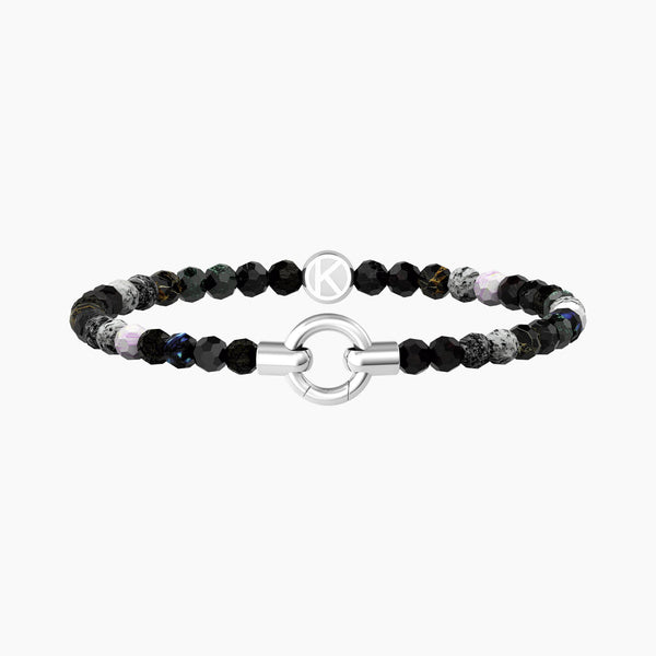 Bracciale Kidult by you con agata nera