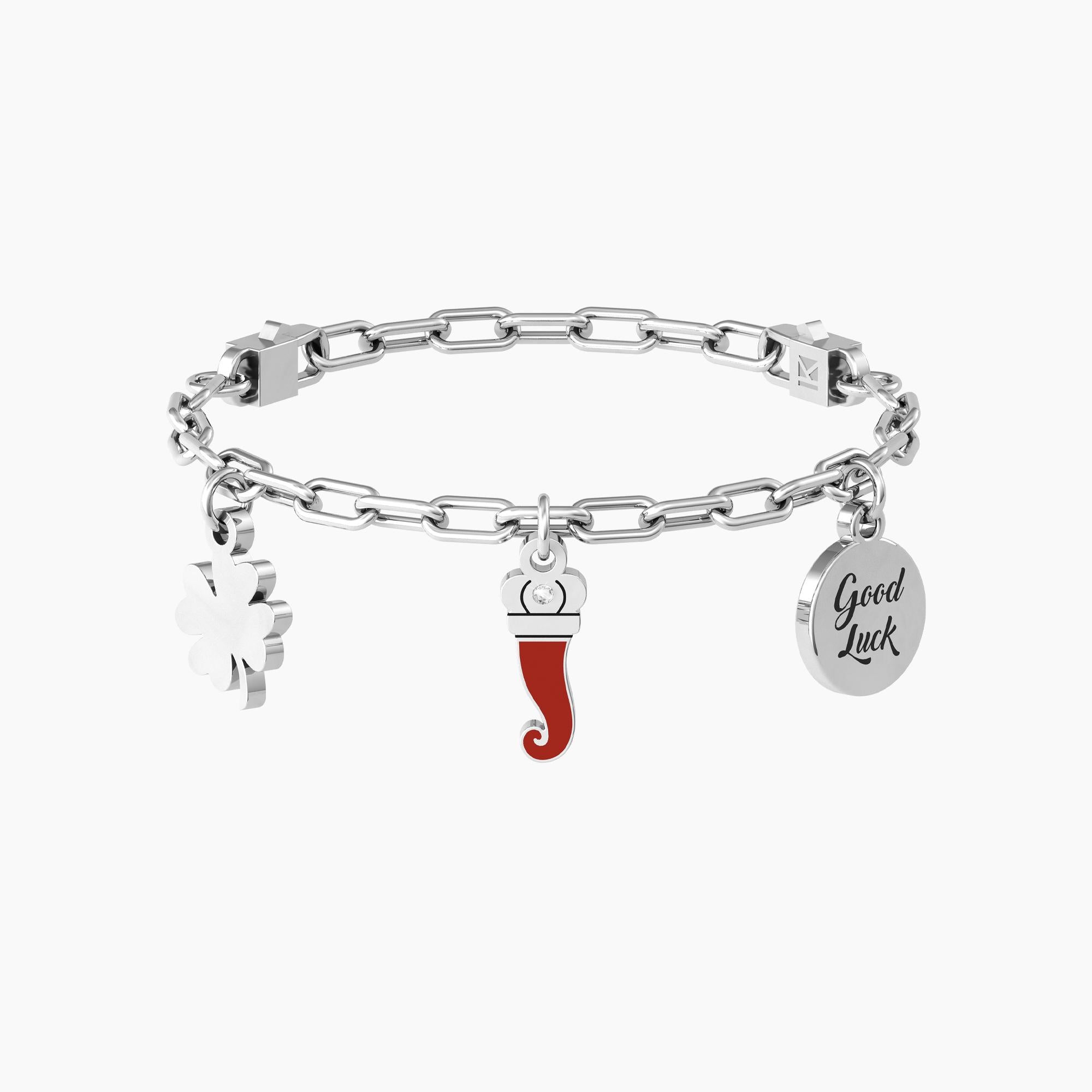 Bracciale Kidult Symbols regolabile Cornetto protezione