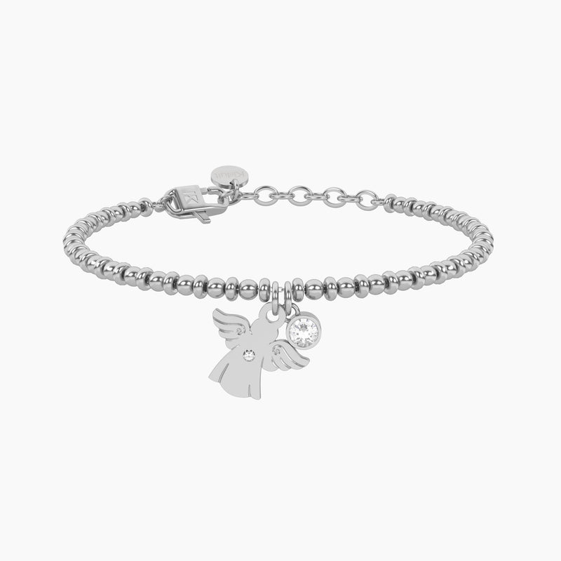 Bracciale Kidult Symbols sfere con angelo