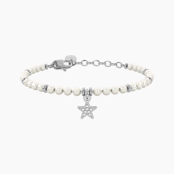 Bracciale Kidult Friendship con perle e stella