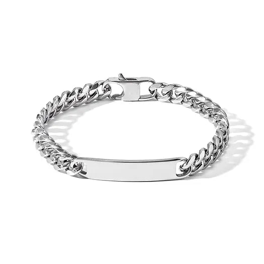 Bracciale Comete Catena con targhetta