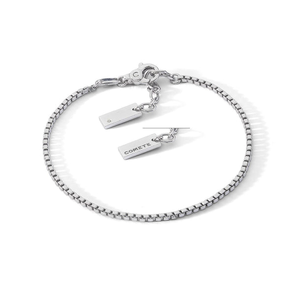 Bracciale Comete in argento con diamante