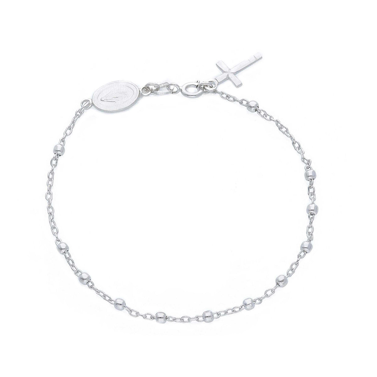 "Bracciale Abeni "rosario" in argento 925./.."