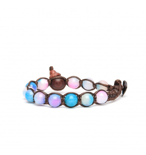 Bracciale Tamashii Giada Peacock Pink