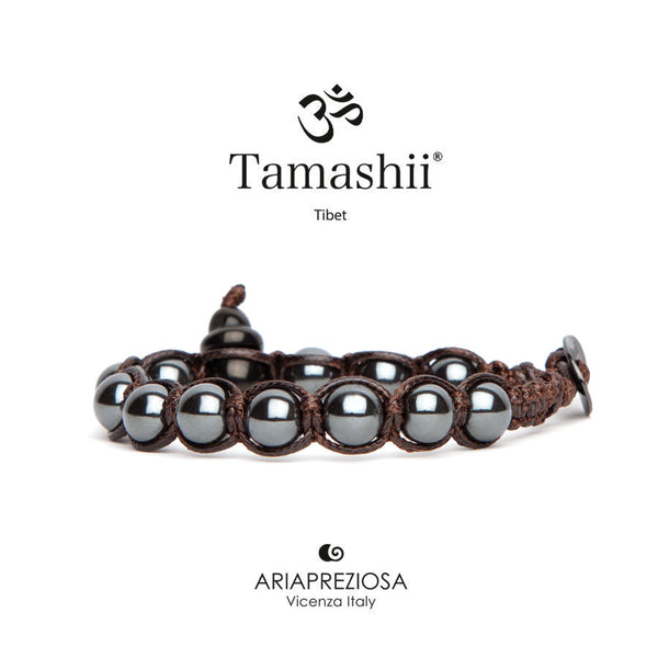 Bracciale Tamashii Shungite con Ematite