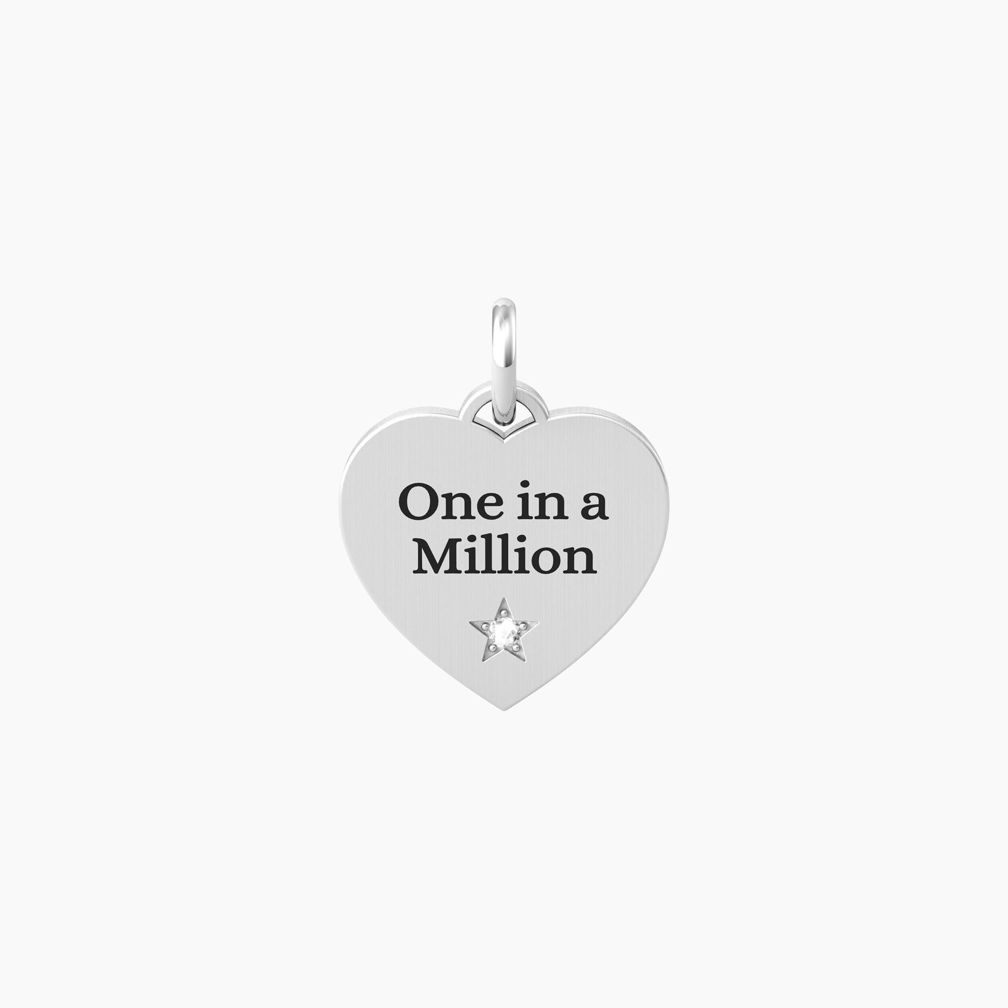 Ciondolo Kidult By you cuore One in a million