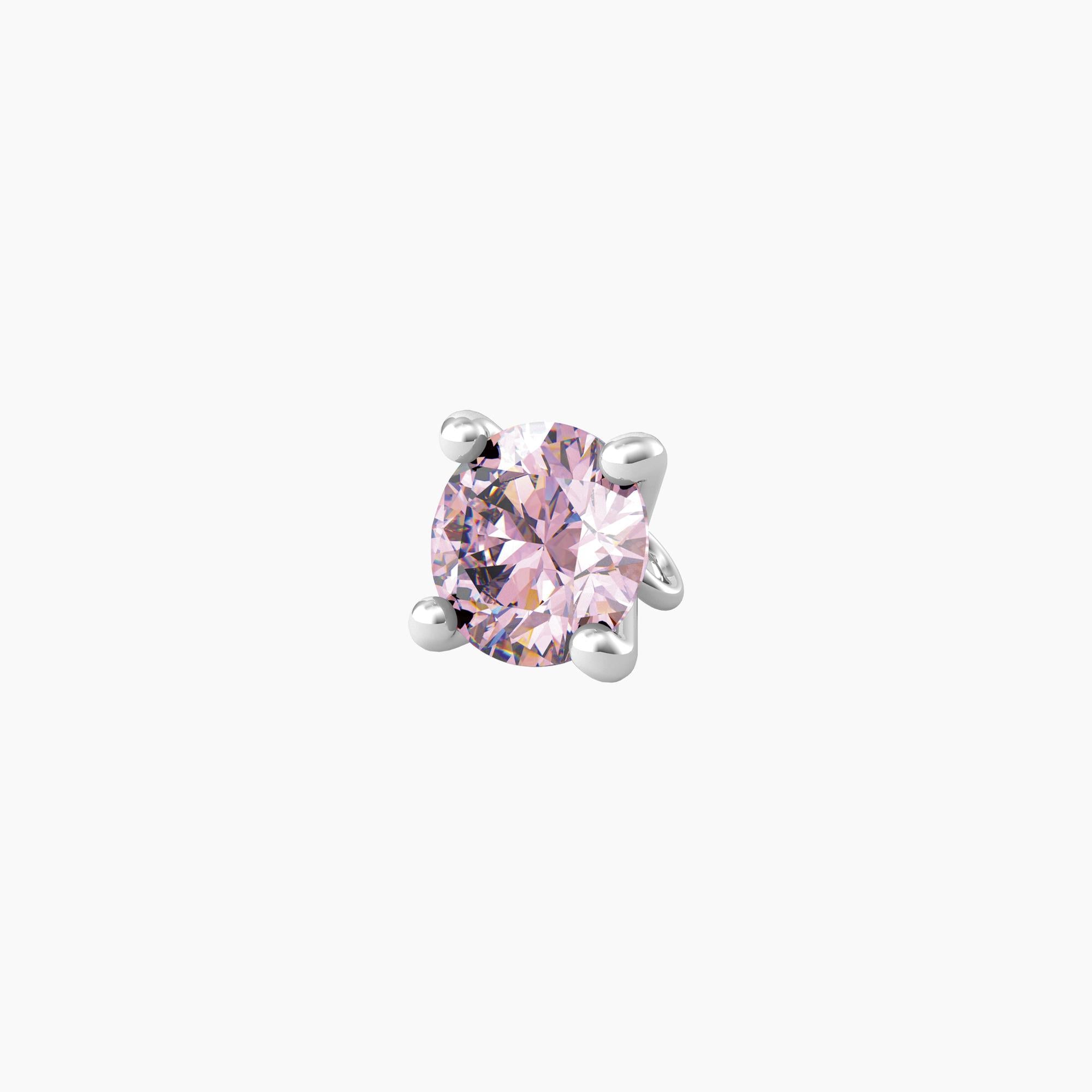 Ciondolo Kidult By you con zircone rosa taglio diamante