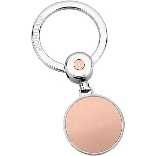 Portachiavi Morellato Classic con piastra rosa