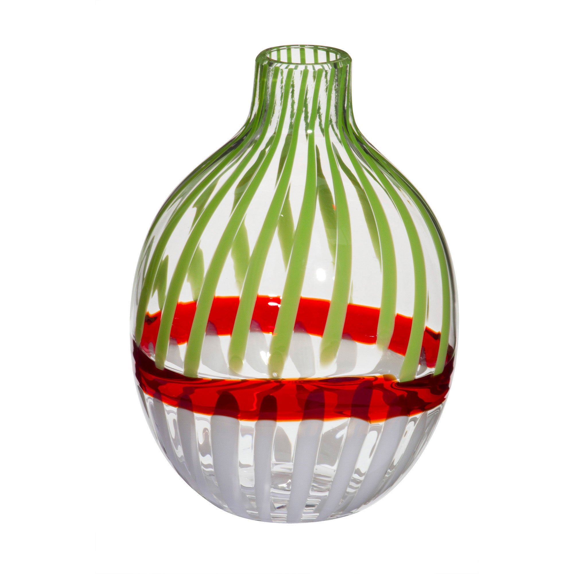 Vaso Carlo Moretti Singleflower in Cristallo di Murano soffiato a bocca