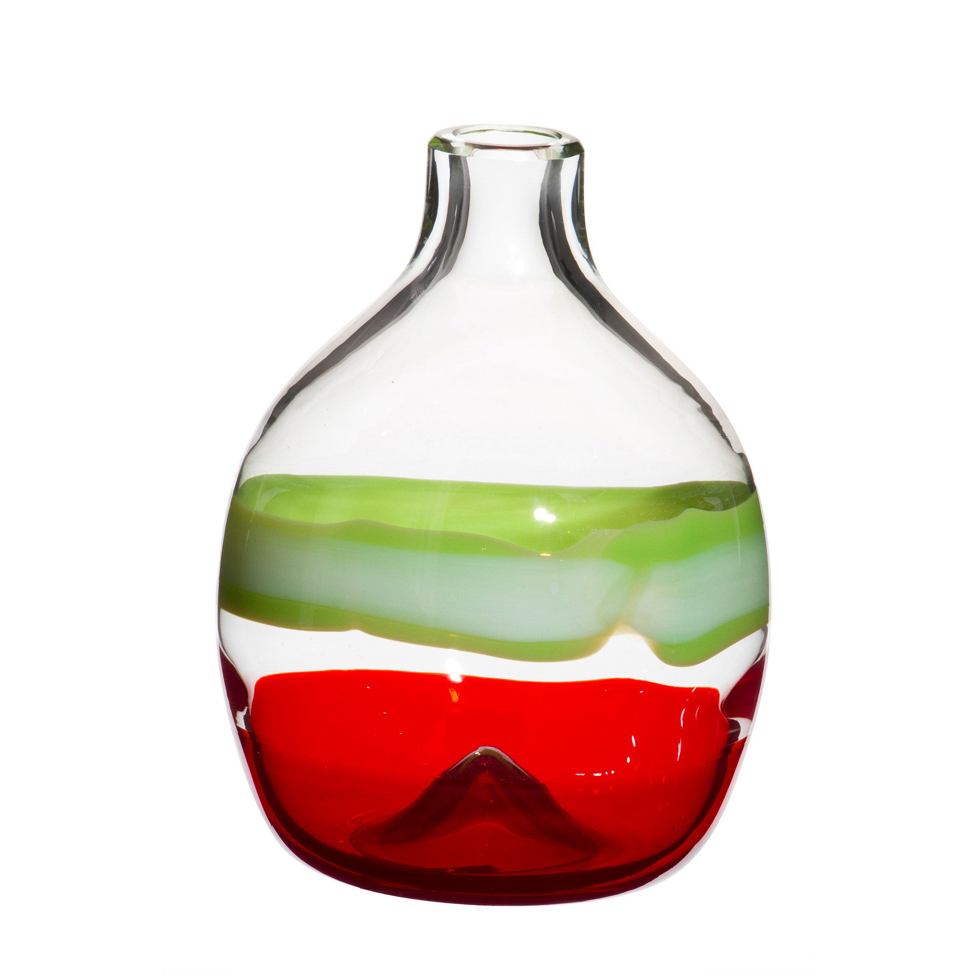 Vaso Carlo Moretti Singleflower in Cristallo di Murano soffiato a bocca