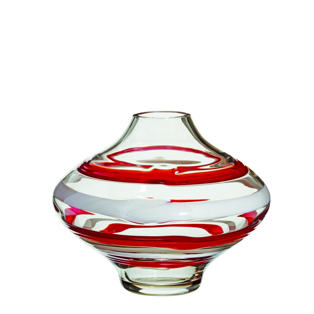 Vaso Carlo Moretti I Piccoli Zibul in Cristallo di Murano soffiato a bocca