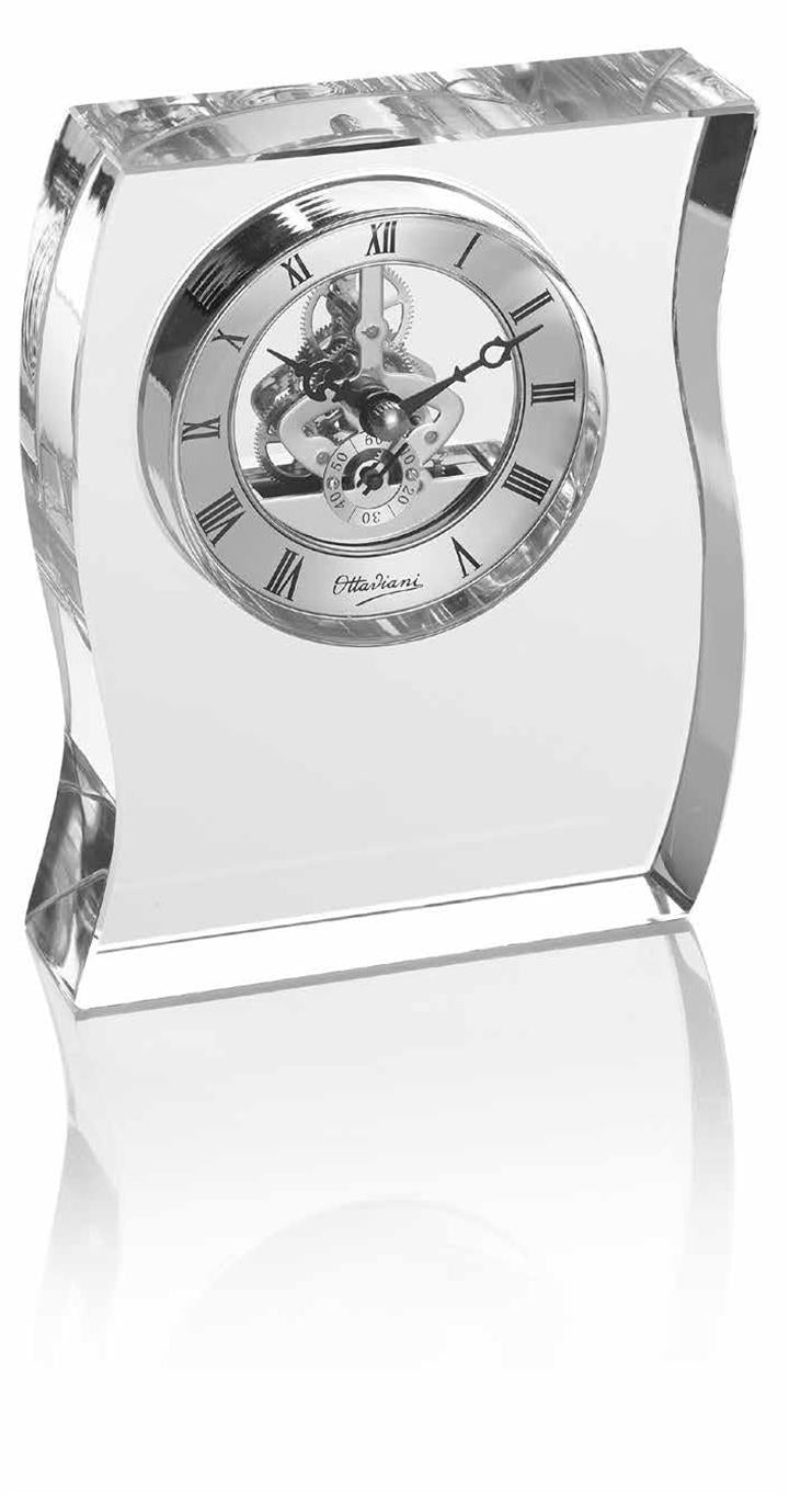 Sveglia Ottaviani in cristallo