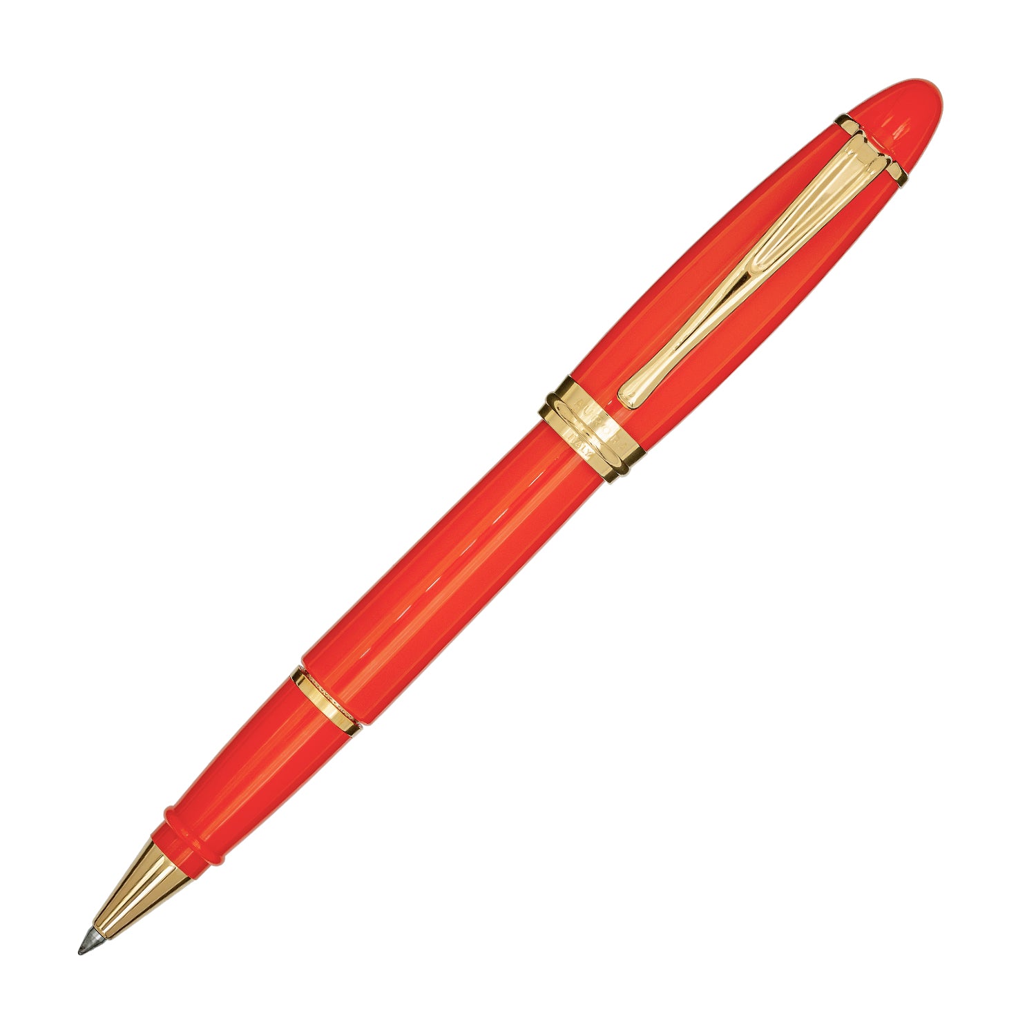 Penna roller Aurora Ipsilon Stagioni d'Italia arancione con finiture dorate